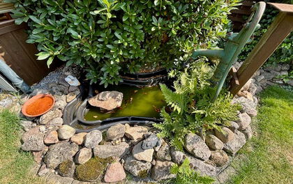 Kleines Einfamilienhaus mit großem Garten in zentraler Lage von Grasberg